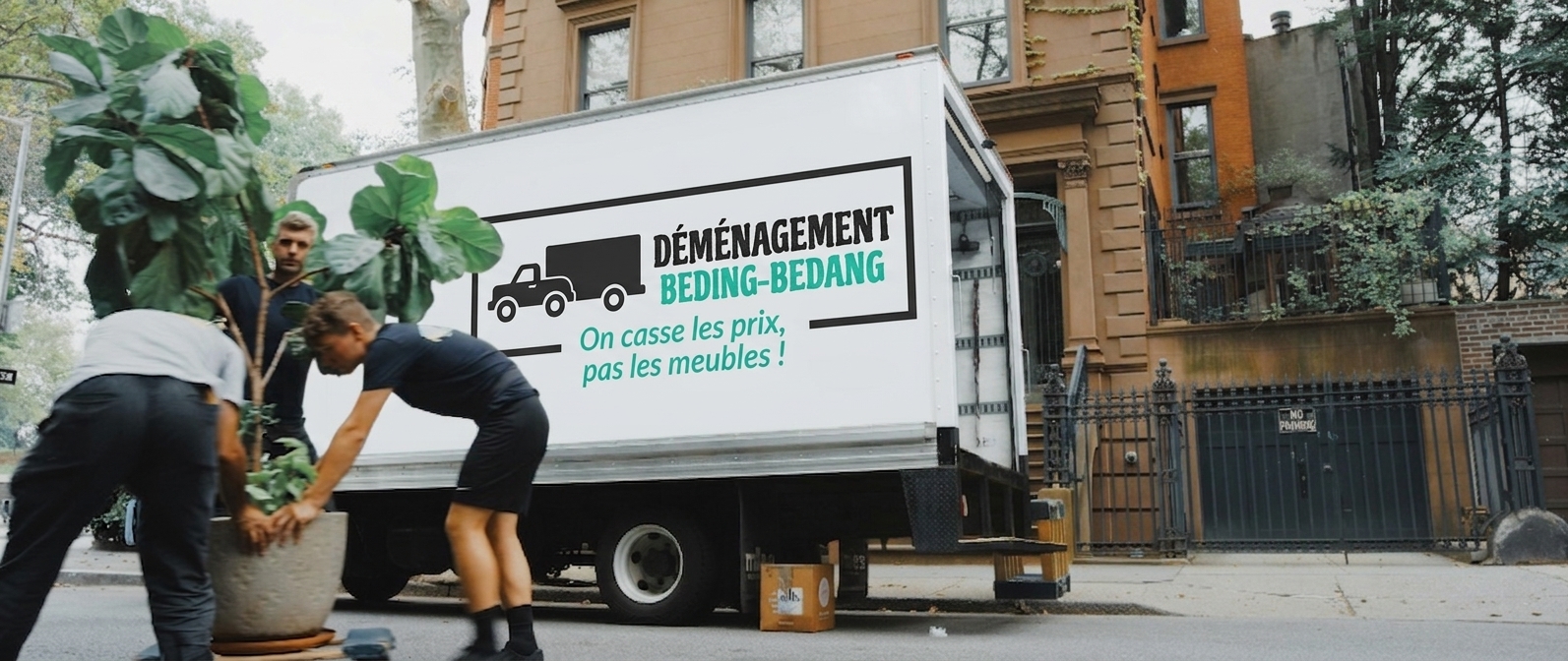 Camion de déménagement Beding-Bedang